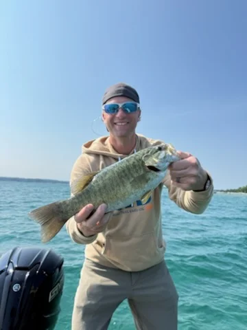 Fishing in Traverse City, Michigan