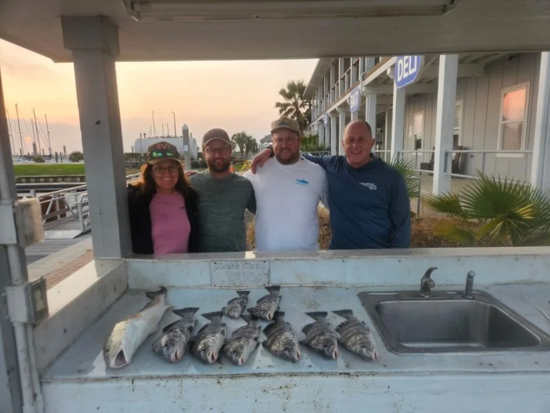 Fishing in Galveston, Texas