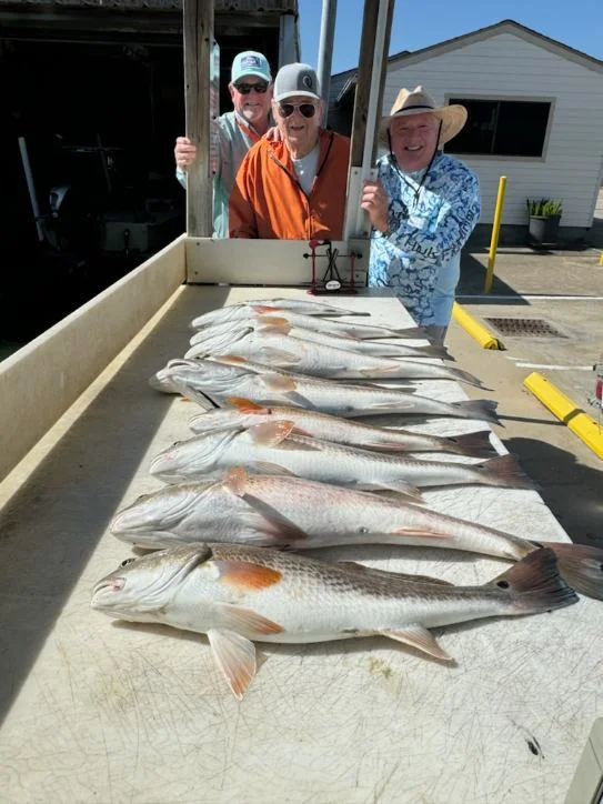 Fishing in Port O'Connor, Texas