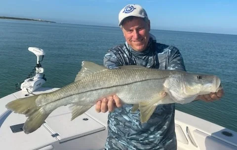 Redfish fishing in Clearwater, Florida