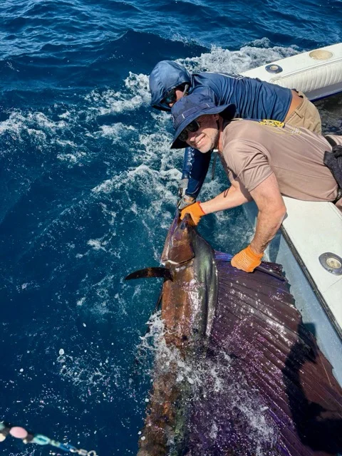Fishing in Playa Flamingo, Costa Rica