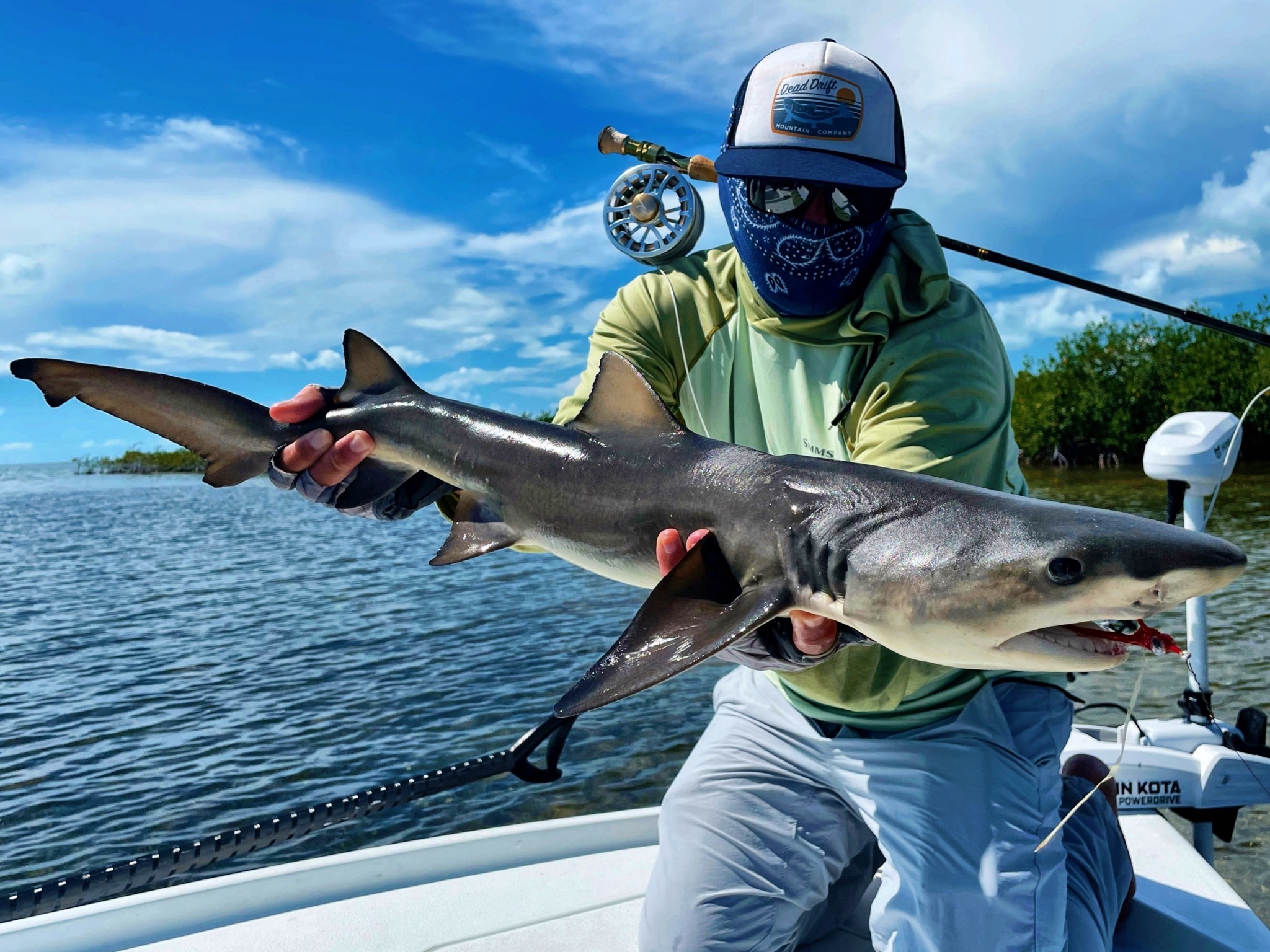 Redfish fishing in Tavernier, Florida