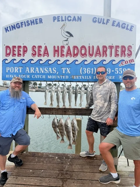 Fishing in Aransas Pass, Texas