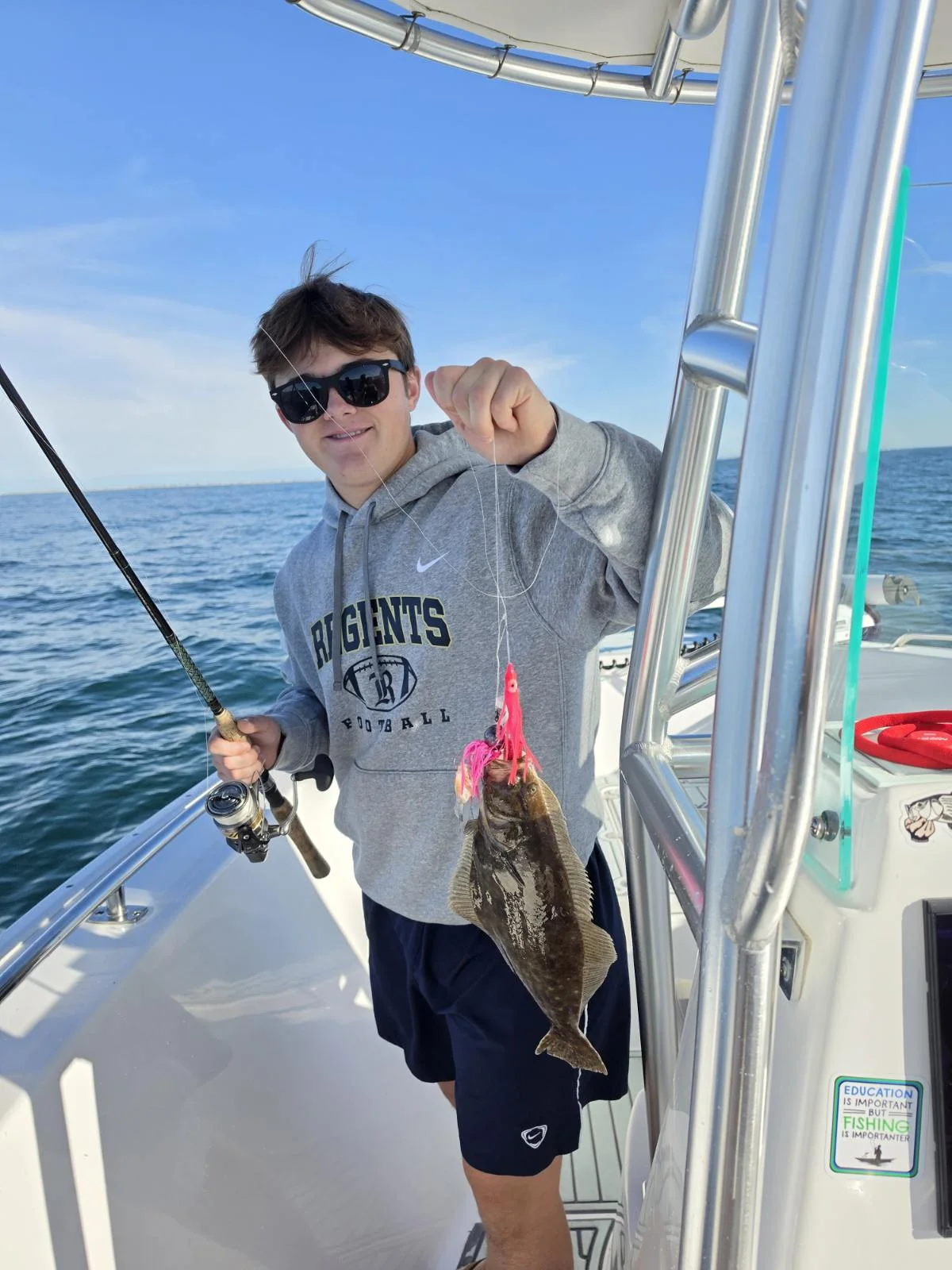 Fishing in Stone Harbor, New Jersey