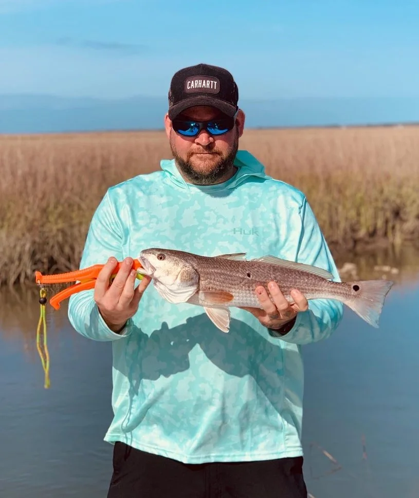 Redfish fishing in Johns Island, South Carolina