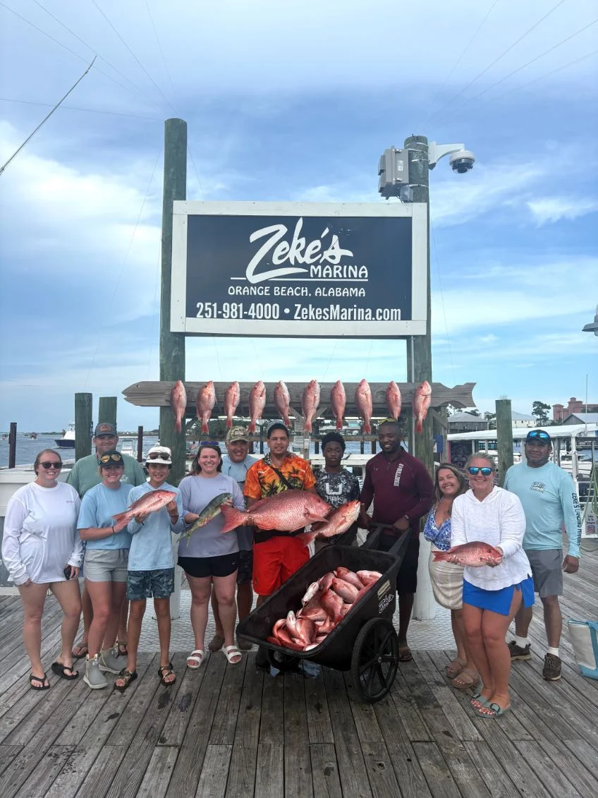 Fishing in Orange Beach, Alabama