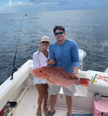 Red Snapper fishing in Gulf Shores, Alabama