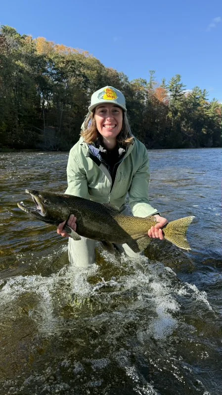 Fishing in Croton, Michigan