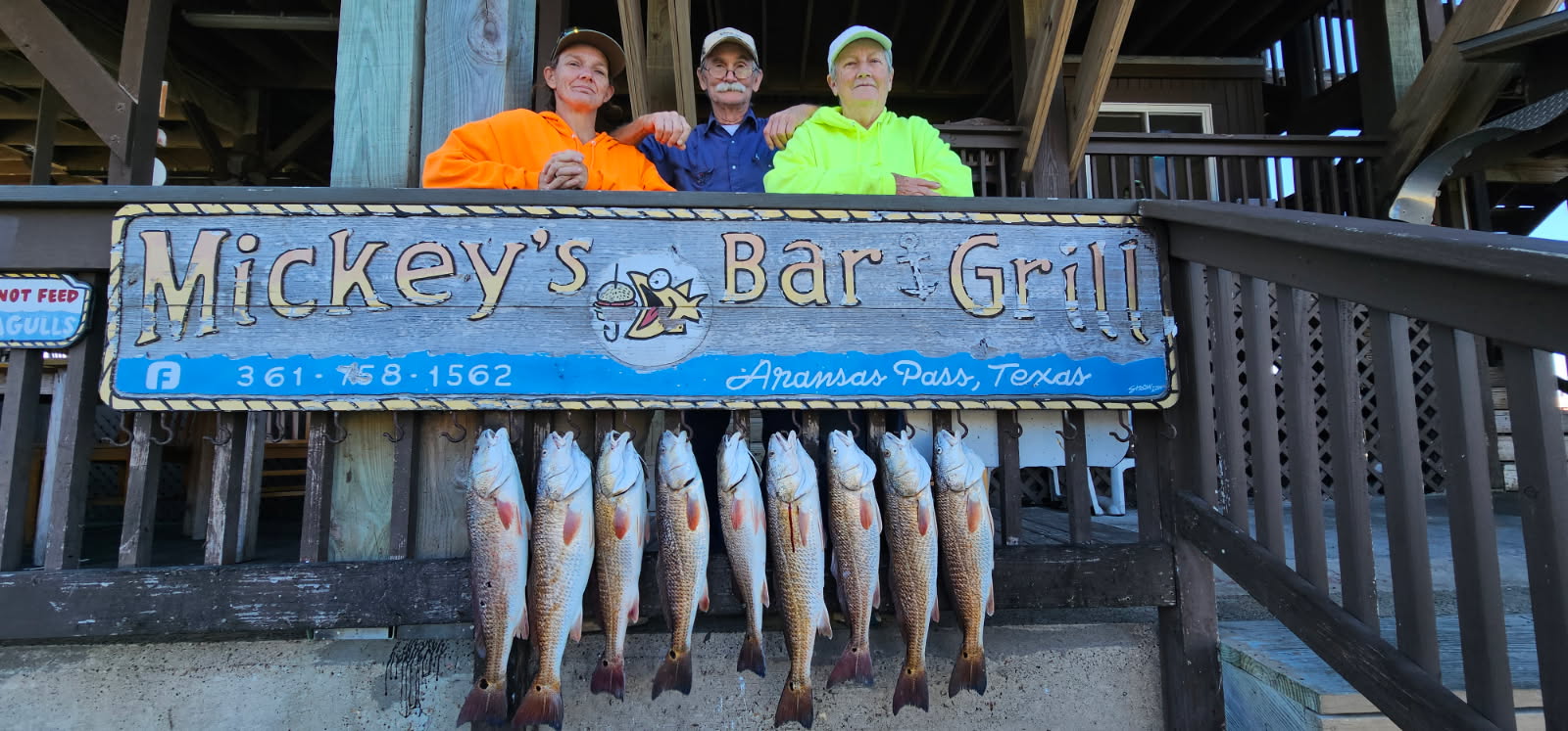 Fishing in Port Aransas, Texas