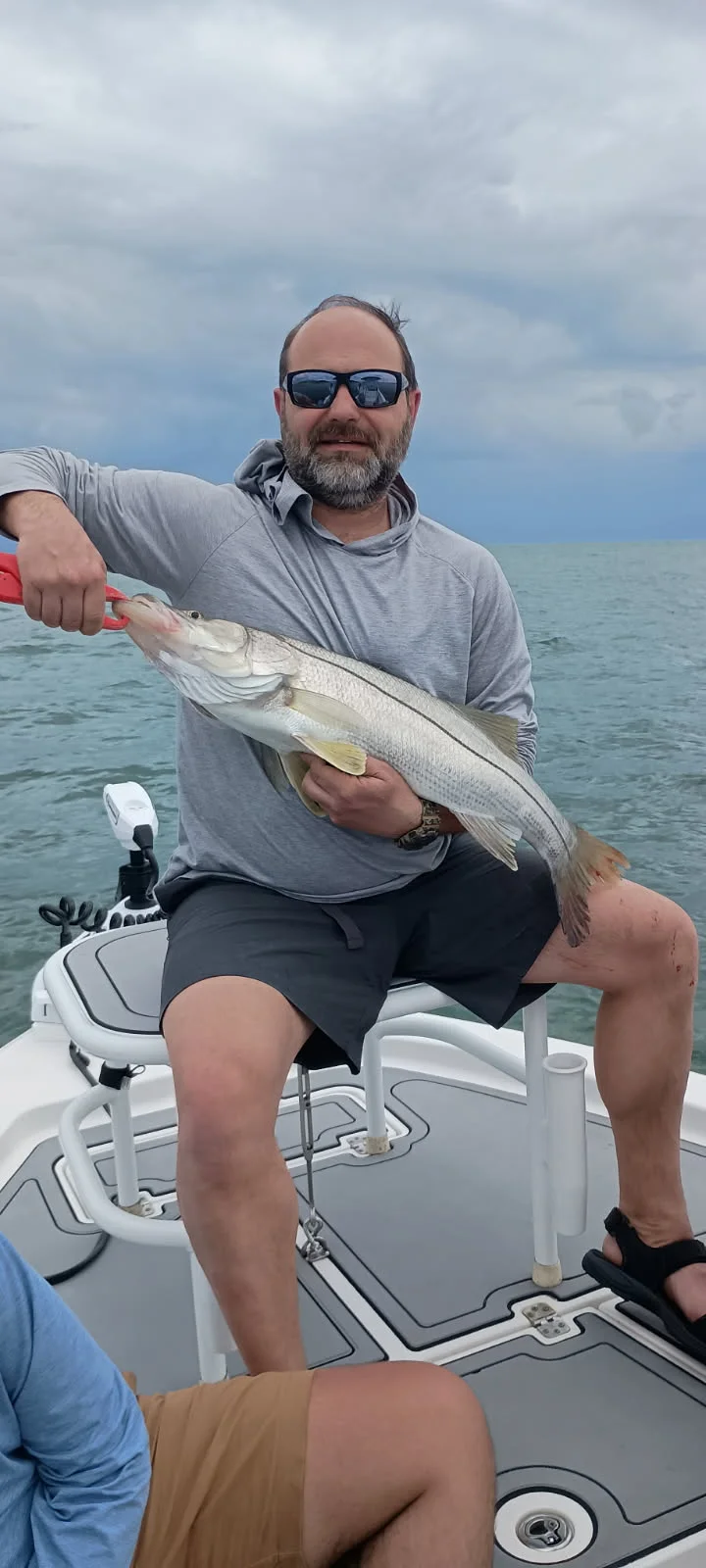 Fishing in Port Canaveral, Florida