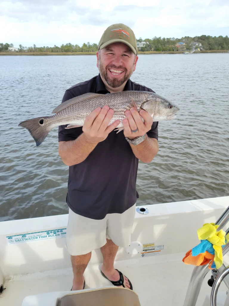 Black Drum Fishing in Mount Pleasant, South Carolina