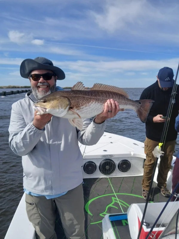 Fishing in Lafitte, Louisiana