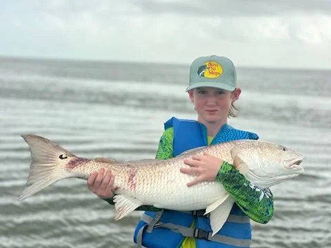 Fishing in Port O'Connor, Texas