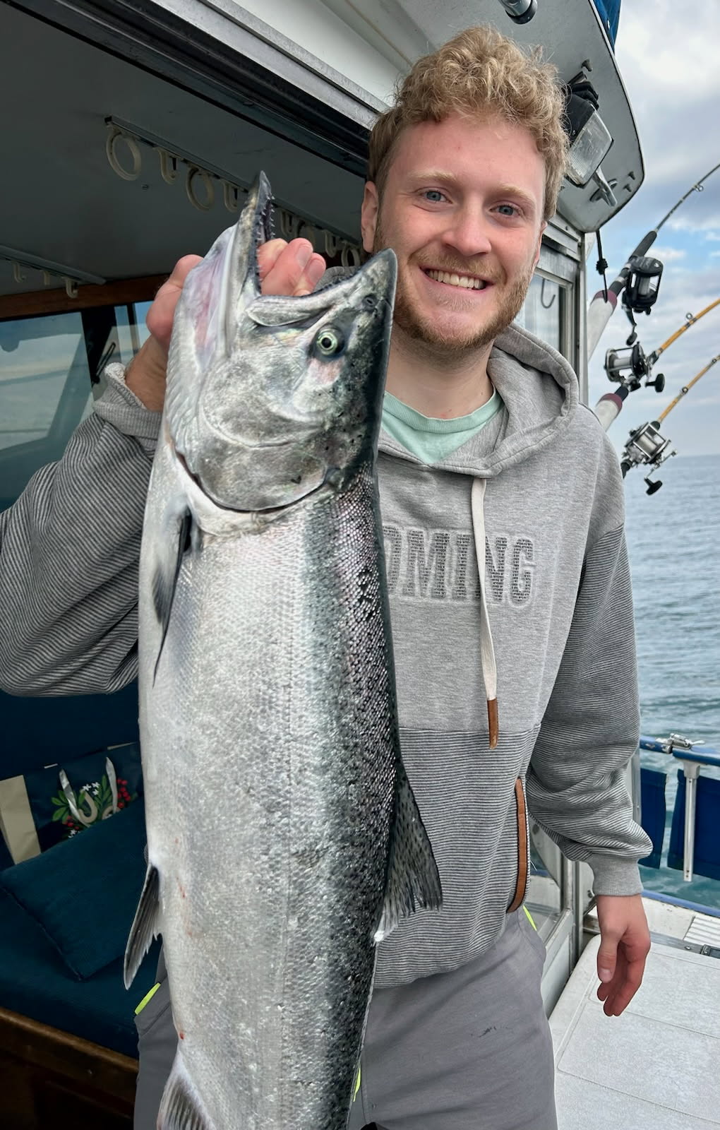 Fishing in Berrien Springs, Michigan