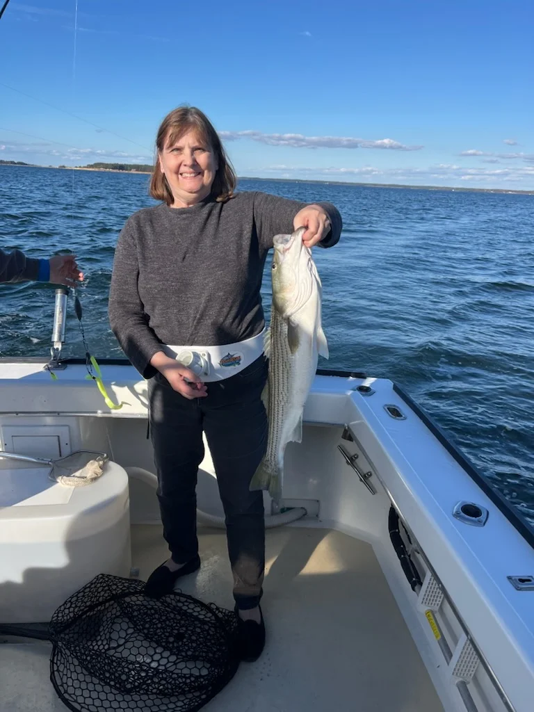 Fishing in Kent Narrows, Maryland