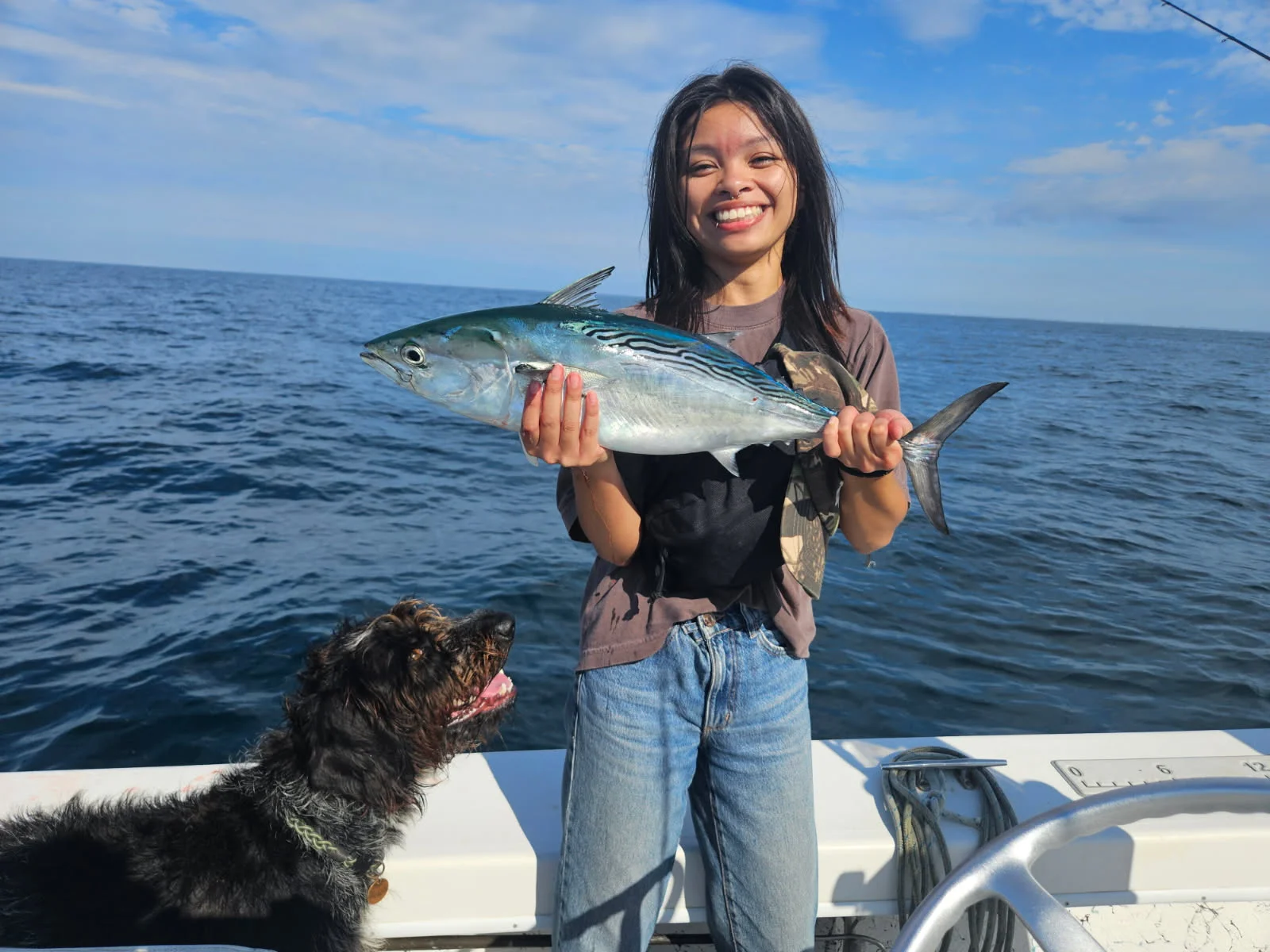 Fishing in Harkers Island, North Carolina