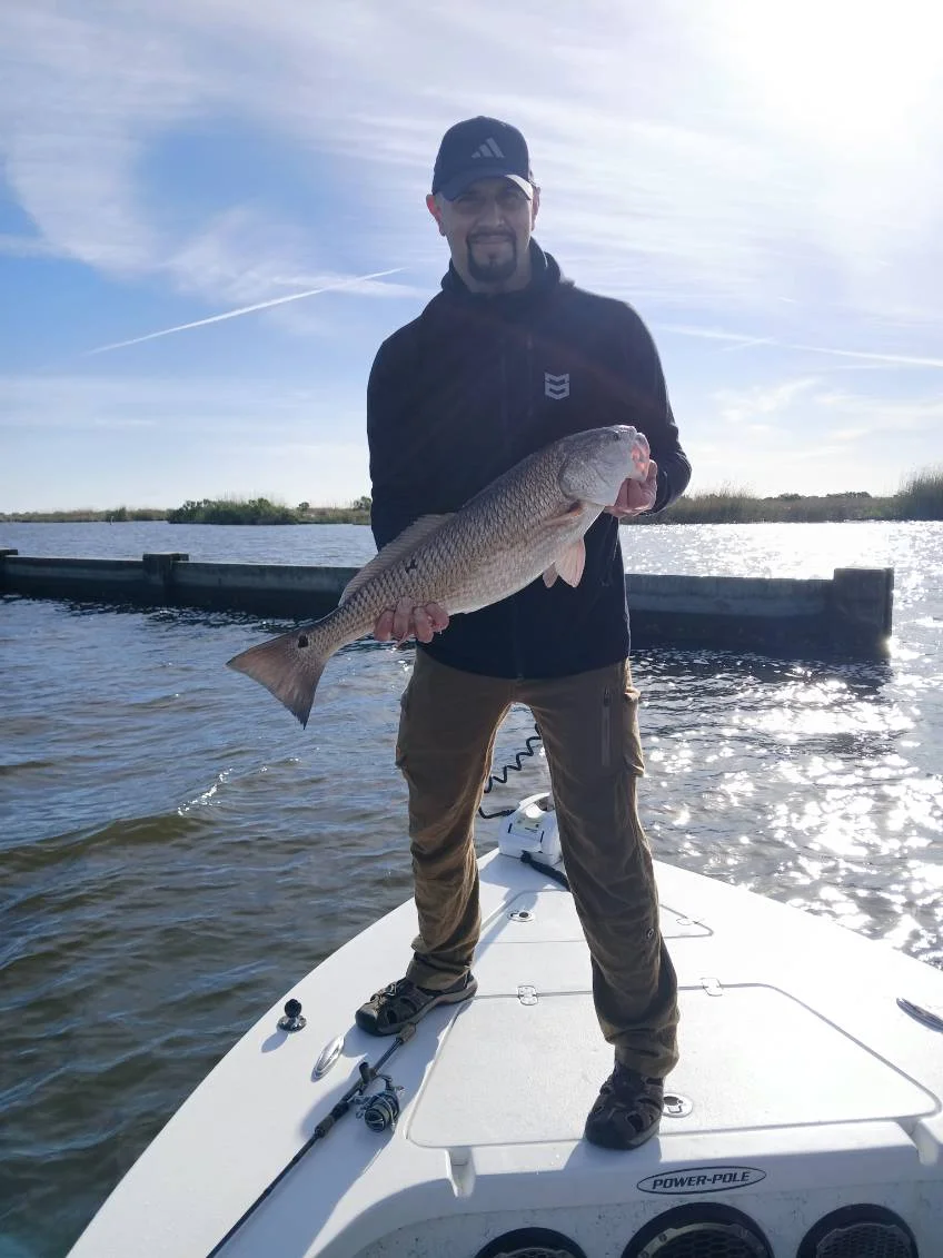 Fishing in Lafitte, Louisiana