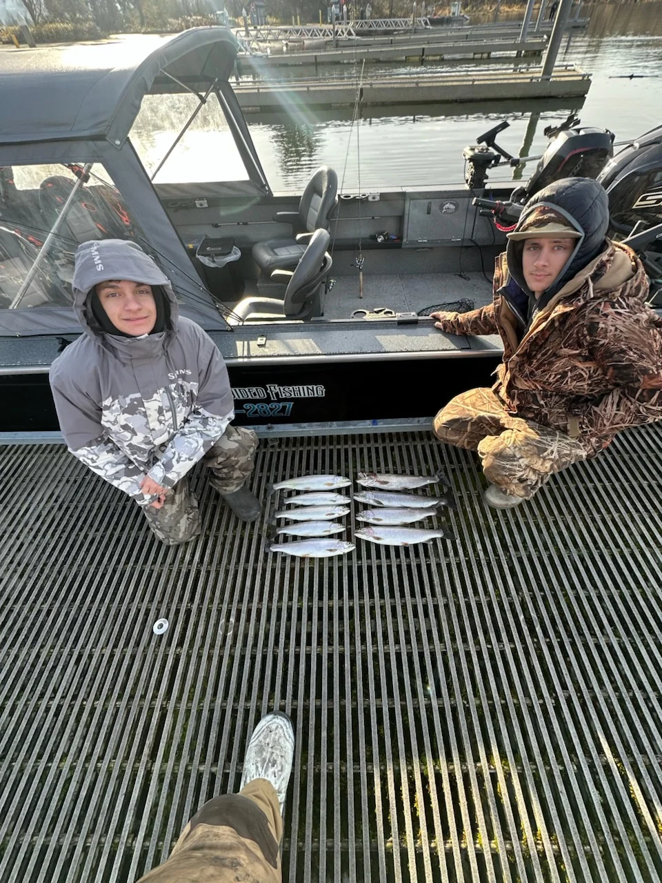 Fishing in Lake Stevens, Washington