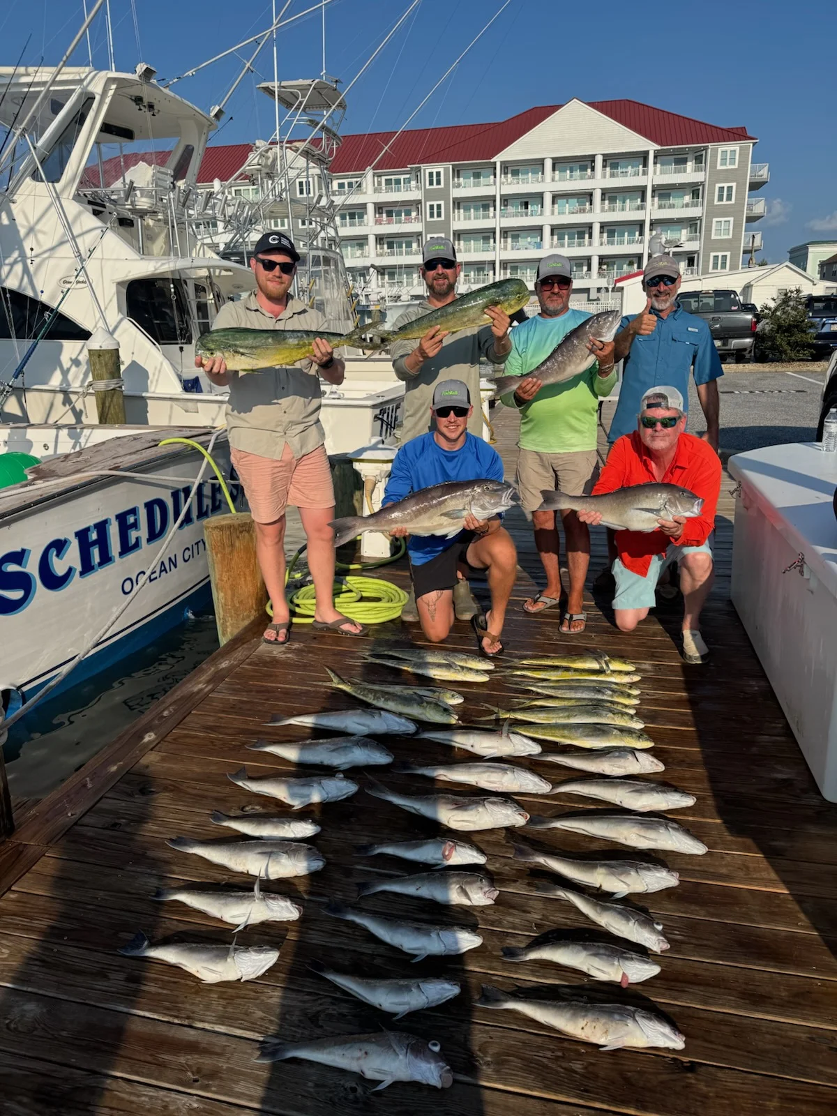 Fishing in Hatteras, North Carolina