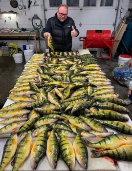 Fishing in Lake St Clair