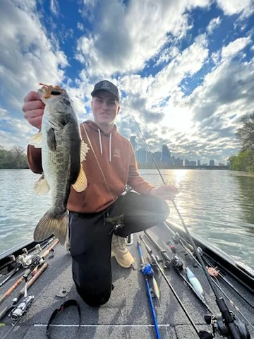 Largemouth Bass Fishing in Austin, Texas