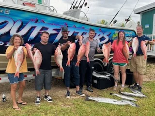 Red Snapper Fishing in Etoile, Texas