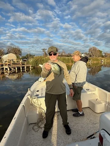 Fishing in Lake Panasoffkee, Florida