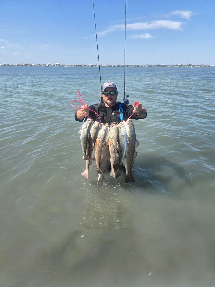 Fishing in Aransas Pass, Texas