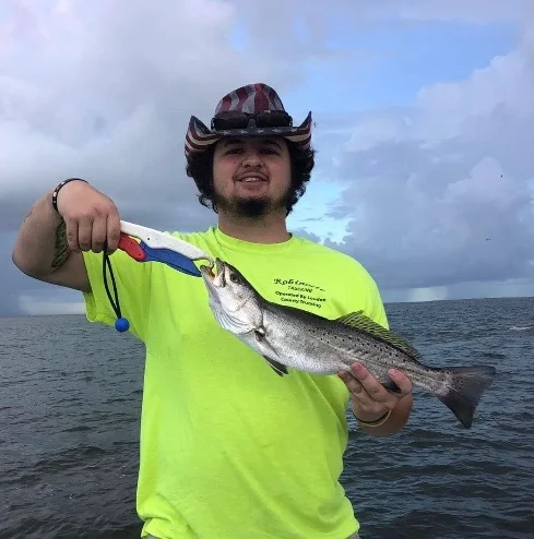 Speckled Trout / Spotted Seatrout fishing in Buras, Louisiana