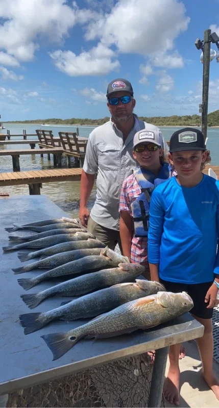 Flounder, Redfish fishing in Matagorda, Texas