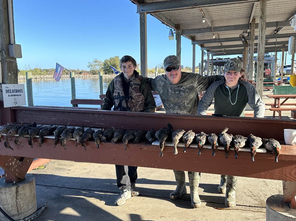 Fishing in Saint Bernard, Louisiana