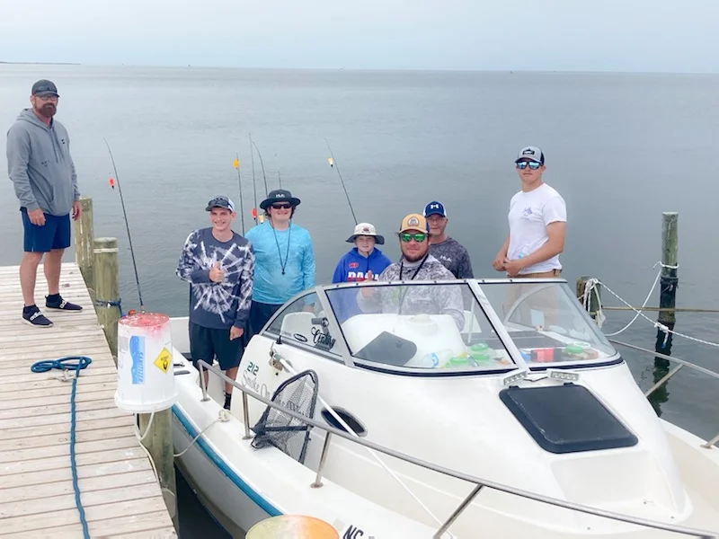 Speckled Trout / Spotted Seatrout fishing in Rodanthe, North Carolina