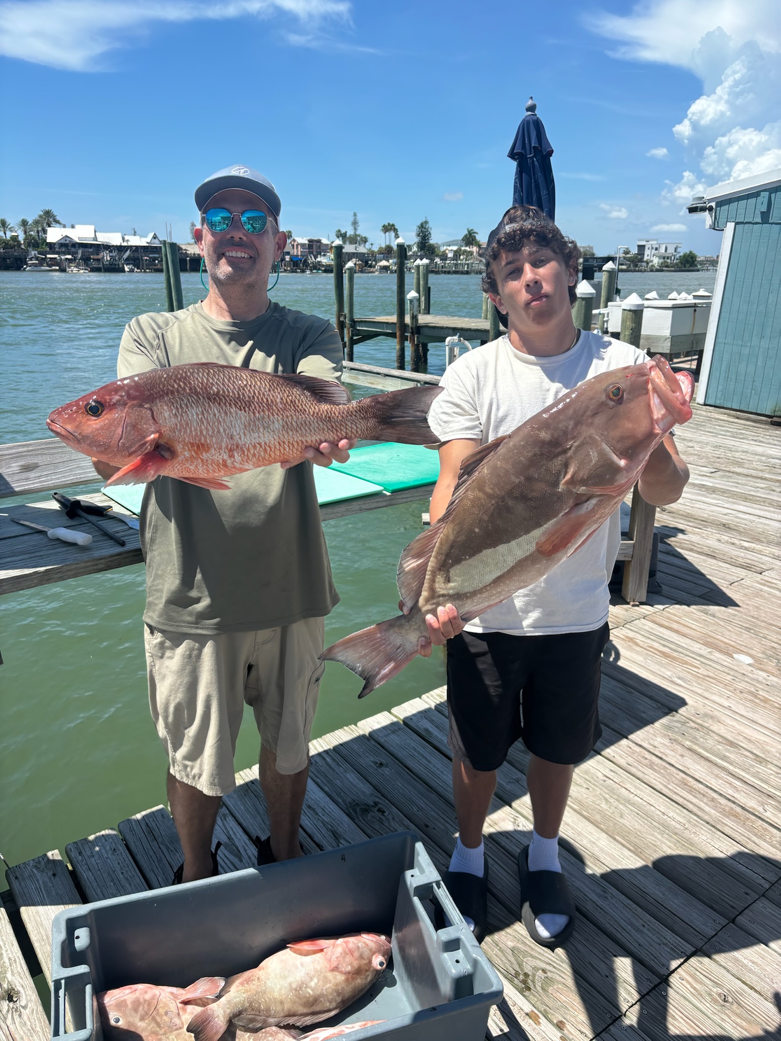 Fishing in Treasure Island, Florida