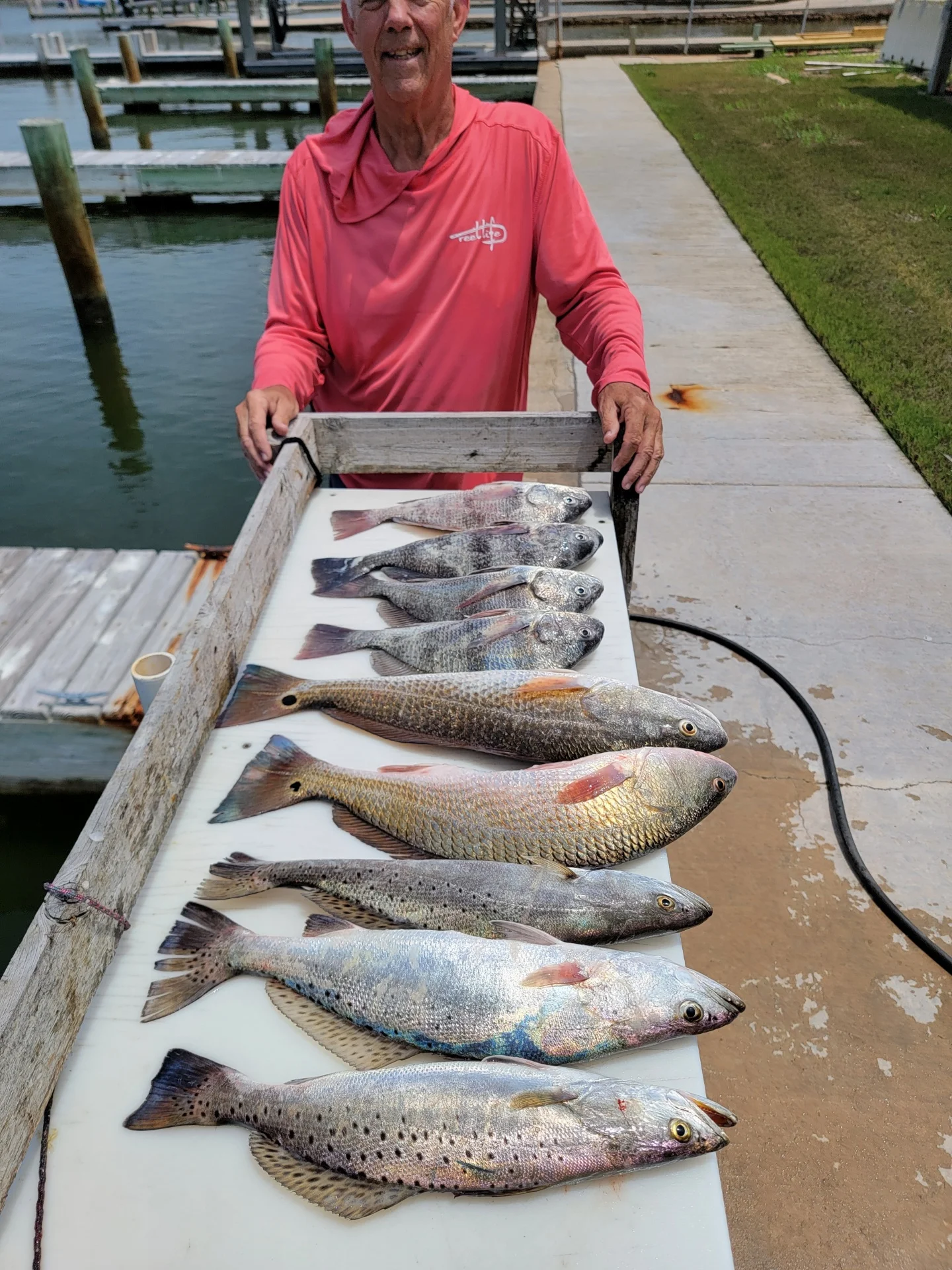 Fishing in San Leon, Texas