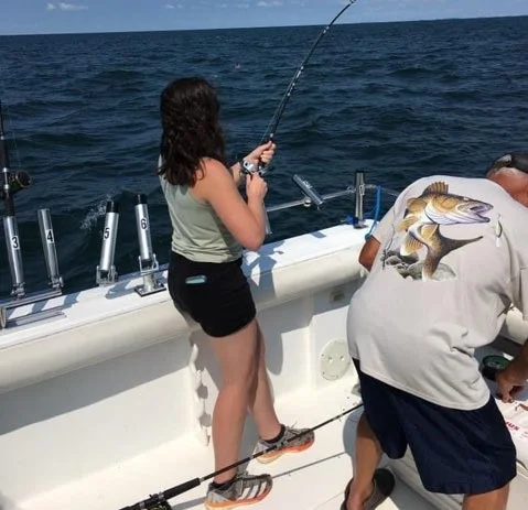 Fishing in Gnadenhutten, Ohio