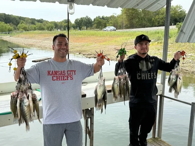 Fishing in Lake Ozark, Missouri