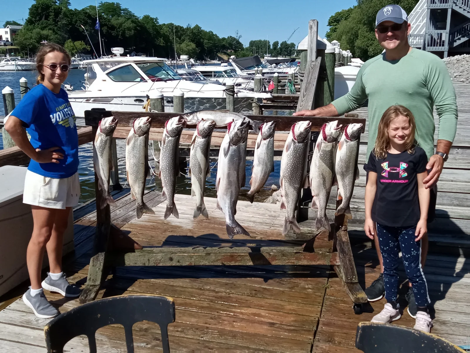 Fishing in Manistee, Michigan