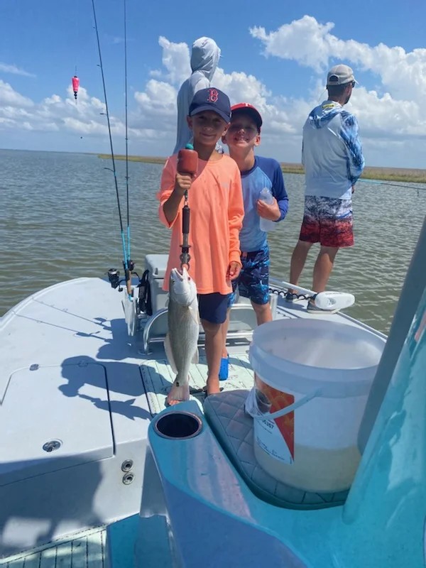 Black Drum, Flounder, Redfish fishing in Matagorda, Texas