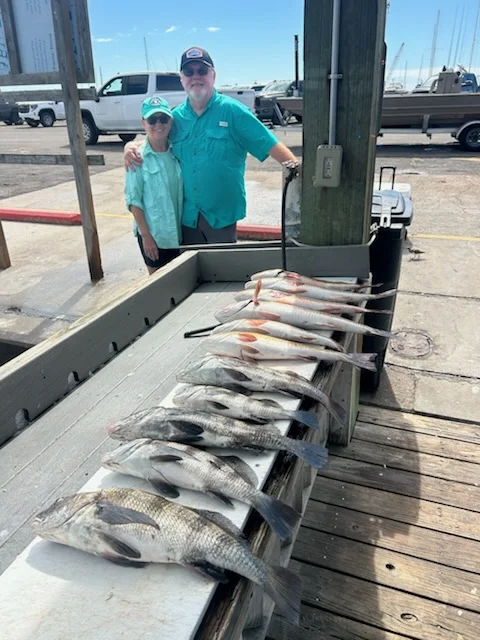 Fishing in Rockport, Texas