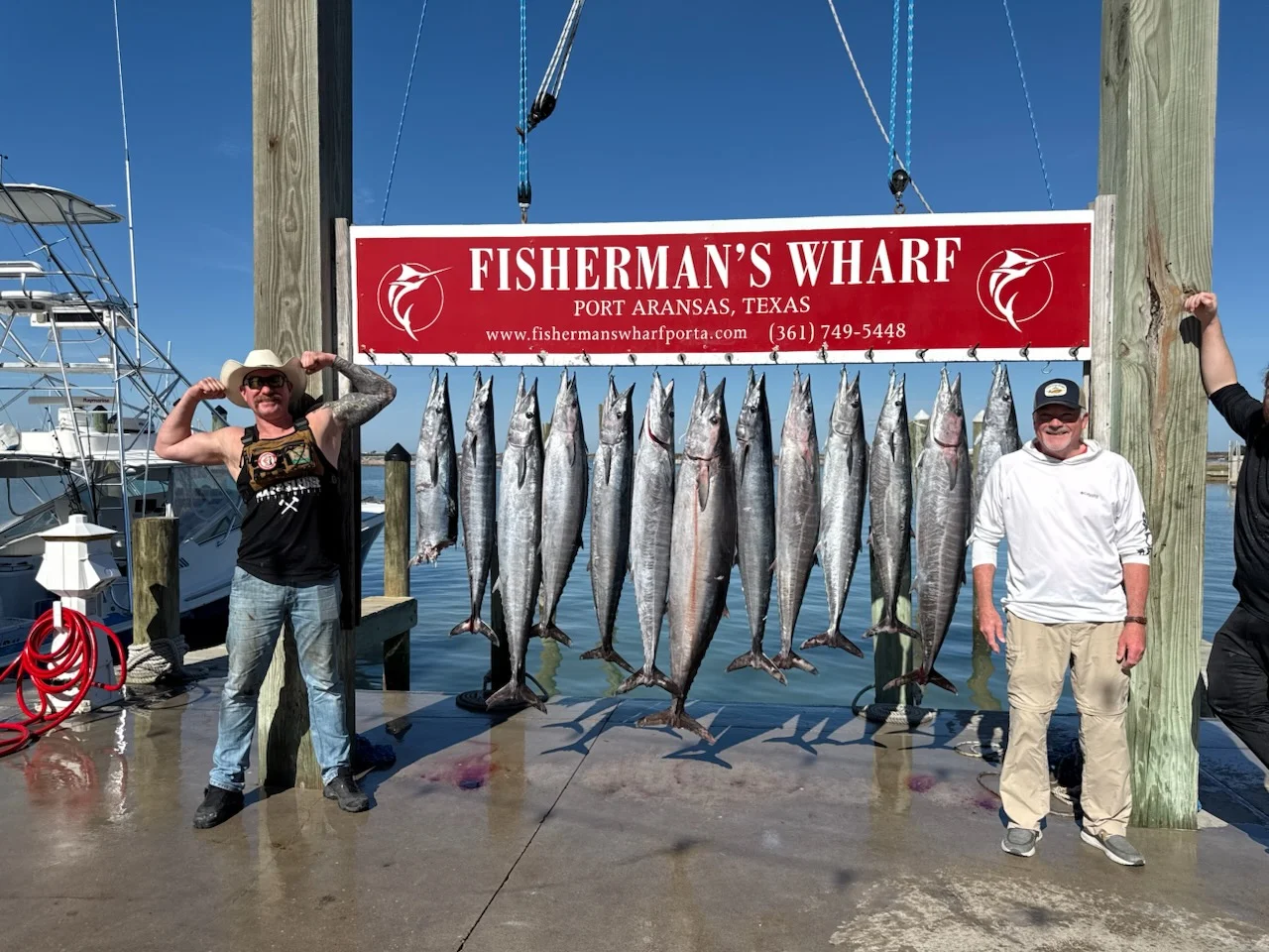 Fishing in Port Aransas, Texas