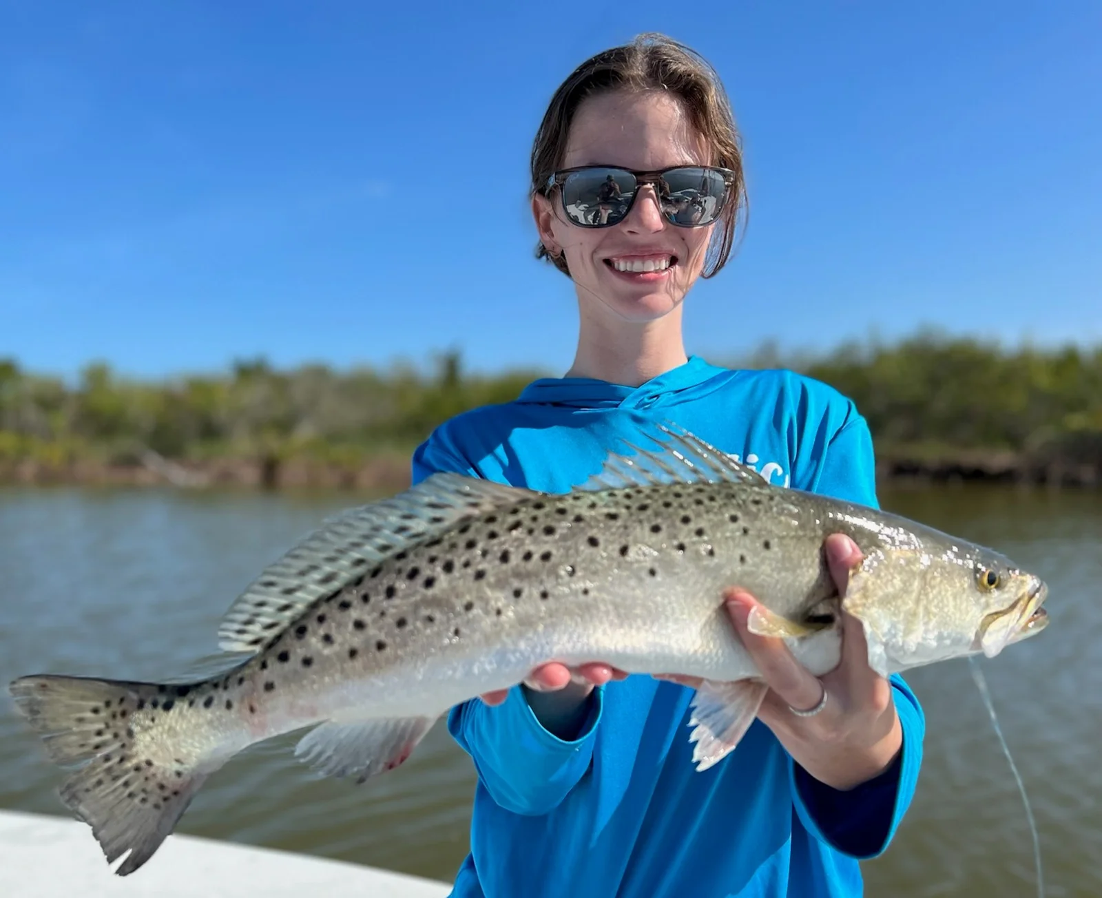 Speckled Trout / Spotted Seatrout Fishing in Oak Hill, Florida