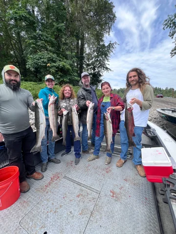 Fishing in Scappoose, Oregon