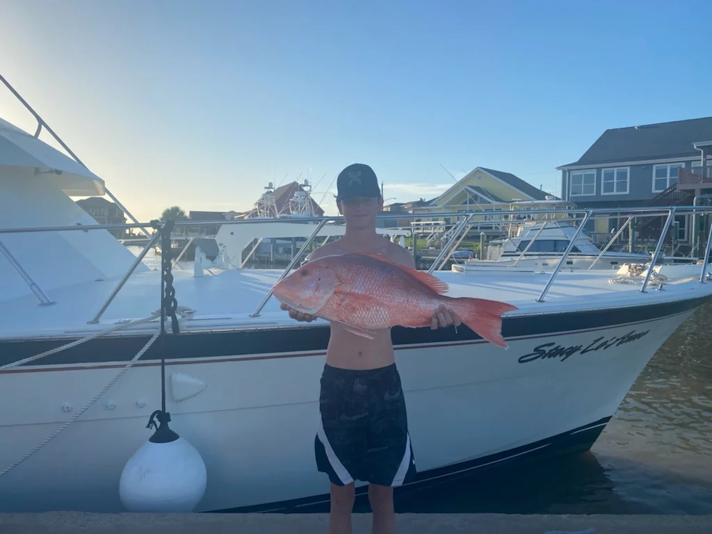 Fishing in Freeport, Texas