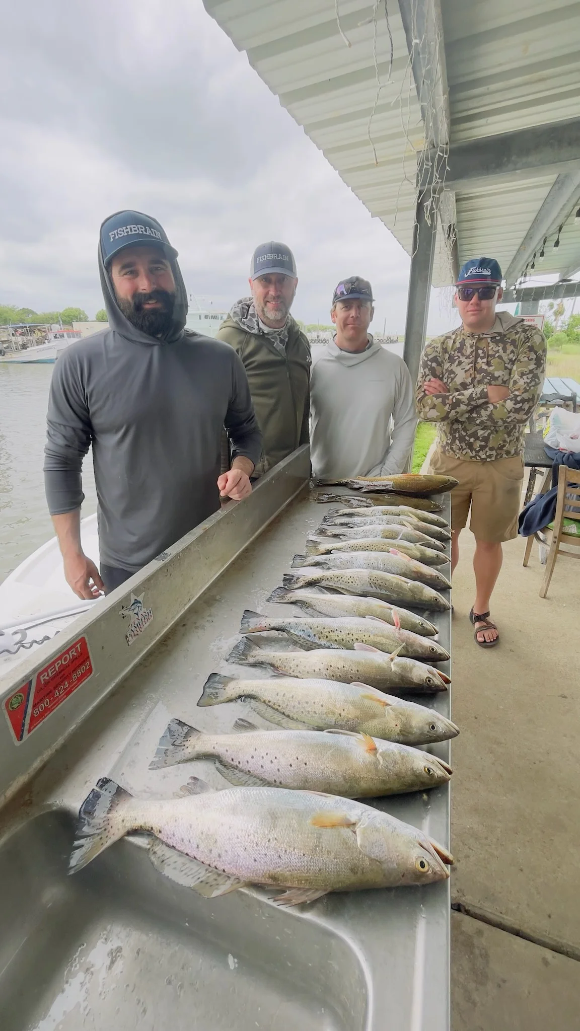 Fishing in San Leon, Texas