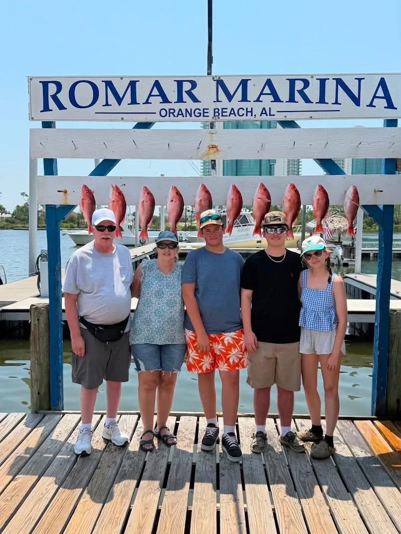 Fishing in Orange Beach, Alabama