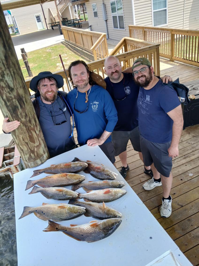 Fishing in Lafitte, Louisiana