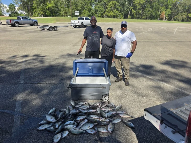 Fishing in Zavalla, Texas