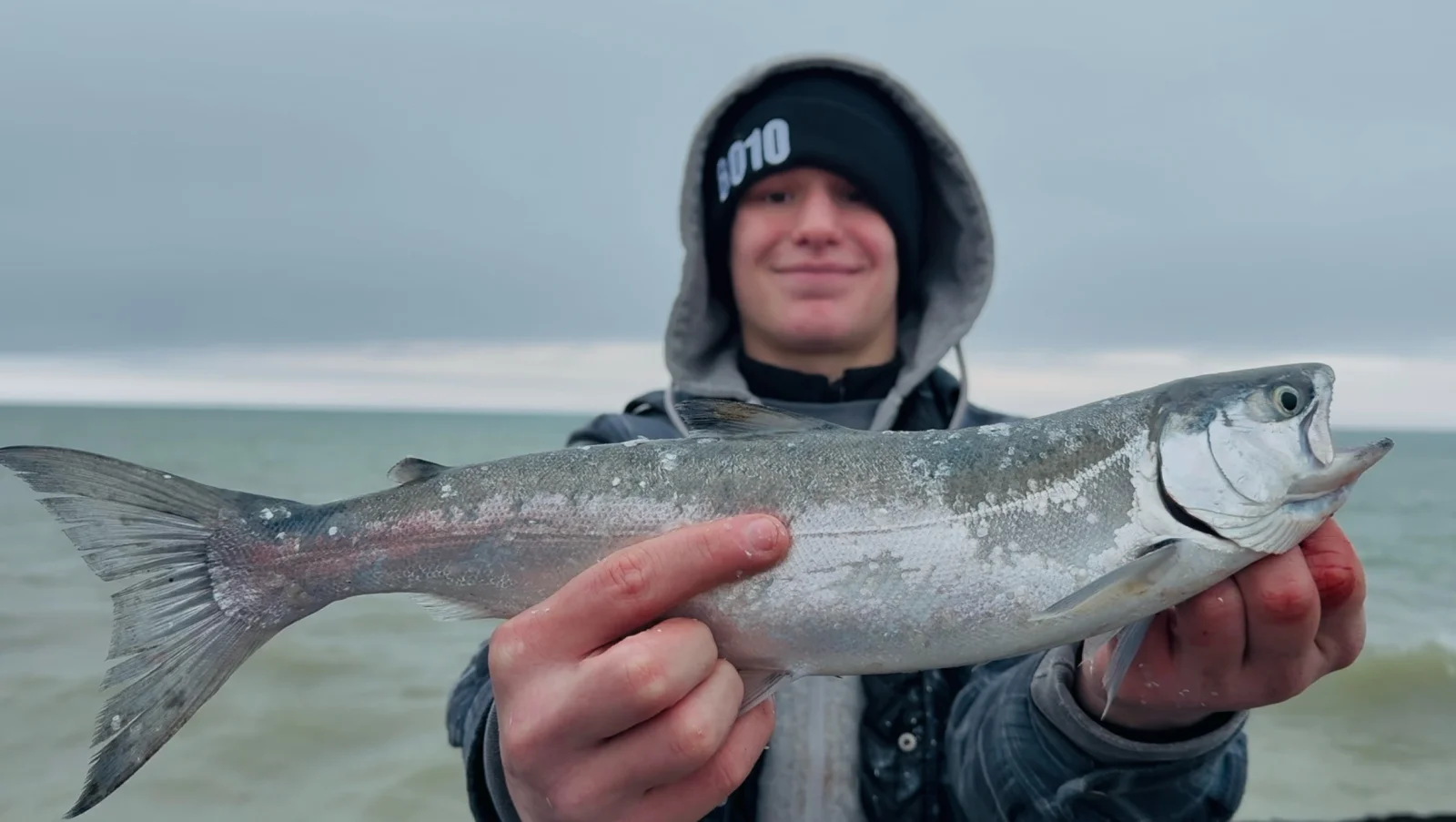 Coho Salmon Fishing in