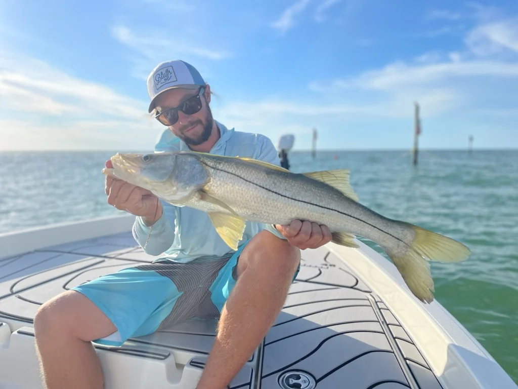 Redfish fishing in Clearwater, Florida