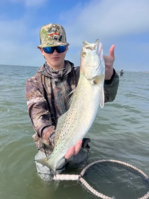 Fishing in Galveston, Texas